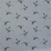Iliv Orientalis Cranes Delft Fabric