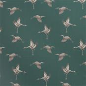 Iliv Orientalis Cranes Jade Fabric