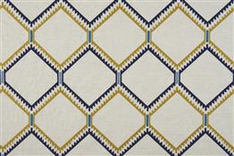 Beaumont Textiles Carnival Rio Navy Fabric