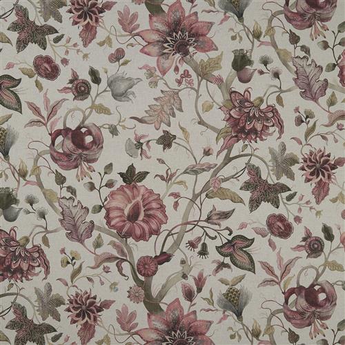 Studio G Country Garden Delilah Winterberry/Linen Fabric