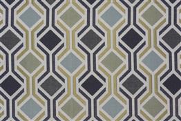 Porter & Stone Gingko Mosaic Olive Fabric