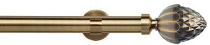 Speedy 35mm Poles Apart IDC Metal Eyelet Pole Antique Brass, Acorn