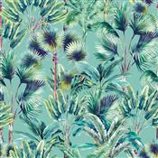 Chatham Glyn Tropical Velvets Kinabalu Duckegg Fabric