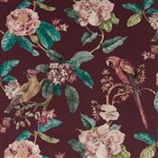 Iliv Enchanted Garden Damson Fabric