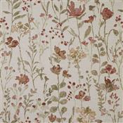 Iliv Water Meadow Pasture Rosewood Fabric