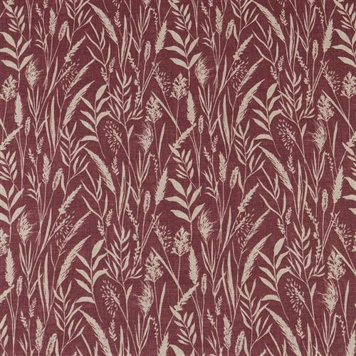 Iliv Water Meadow Wild Grasses Rosewood Fabric