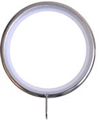 Renaissance 29mm Stainless Steel Nylon Lined Curtain Rings
