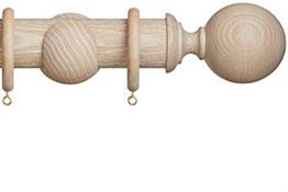 Hallis Eden 45mm Wood Pole Oatmeal Ball