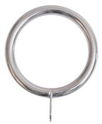 Renaissance 28mm Dimensions Curtain Rings Brushed Nickel